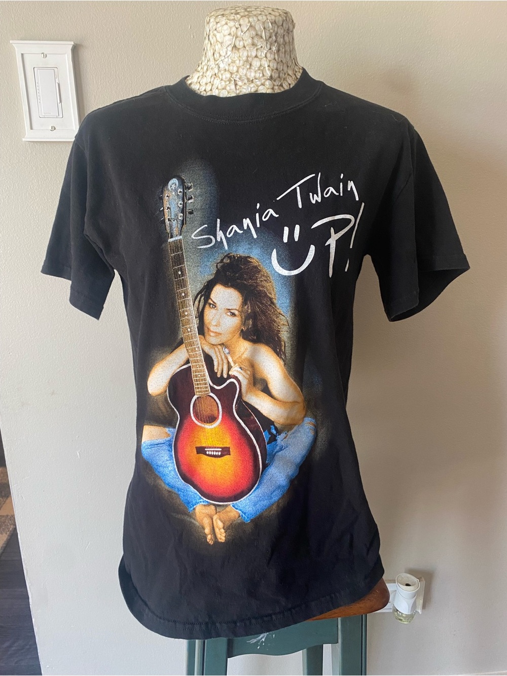 Original Vintage Shania Twain 2003 Up Tour Concert T-Shirt